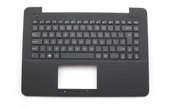 Asus X455LD Original Tastatur inkl. Topcase UK (englisch) schwarz/schwarz