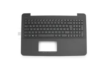 Asus X555LF Original Tastatur inkl. Topcase DE (deutsch) schwarz/schwarz mit Wabenmuster