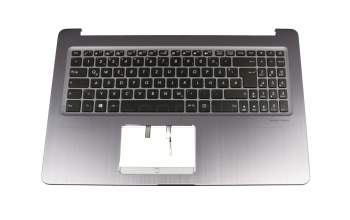 Asus X580GD Original Tastatur inkl. Topcase DE (deutsch) schwarz/grau mit Backlight