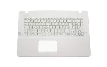 Asus X751LDV Original Tastatur inkl. Topcase FR (französisch) weiß/weiß