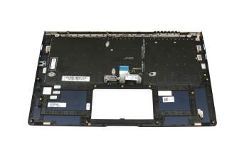 Asus ZenBook 14 UX433FA Original Tastatur inkl. Topcase RU (russisch) schwarz/blau mit Backlight