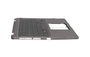 Asus ZenBook Flip 14 UX461FA Original Tastatur inkl. Topcase DE (deutsch) schwarz/grau mit Backlight