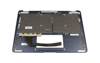 Asus ZenBook Flip S UX370UA Original Tastatur inkl. Topcase UK (englisch) blau/blau mit Backlight