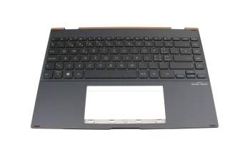 Asus ZenBook Flip S13 UX371EA Original Tastatur inkl. Topcase CH (schweiz) grau/grau mit Backlight