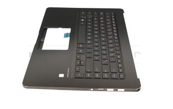 Asus ZenBook Pro 15 UX550GD Original Tastatur inkl. Topcase DE (deutsch) schwarz/schwarz mit Backlight
