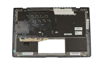 Asus ZenBook S UX391FA Original Tastatur inkl. Topcase DE (deutsch) schwarz/schwarz mit Backlight