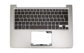 Asus ZenBook UX303LA Original Tastatur inkl. Topcase DE (deutsch) schwarz/silber mit Backlight