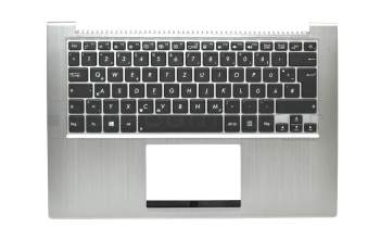 Asus ZenBook UX32VD Original Tastatur inkl. Topcase DE (deutsch) schwarz/silber mit Backlight