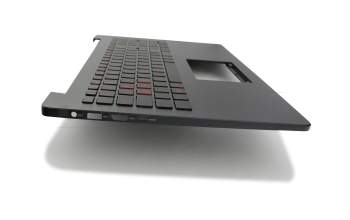 Asus ZenBook UX501VW Original Tastatur inkl. Topcase DE (deutsch) schwarz/schwarz mit Backlight
