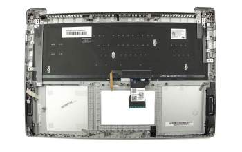 Asus ZenBook UX501VW Original Tastatur inkl. Topcase DE (deutsch) silber/silber mit Backlight (für Modelle ohne HDD)