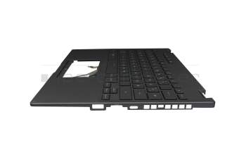 B095 210224A Original Asus Tastatur inkl. Topcase DE (deutsch) schwarz/schwarz mit Backlight