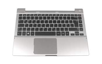 BA59-03126 Original Samsung Tastatur inkl. Topcase DE (deutsch) schwarz/silber mit Backlight