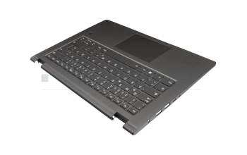 C3E430TC14E0 Original Lenovo Tastatur inkl. Topcase DE (deutsch) grau/grau mit Backlight