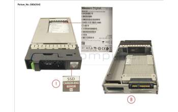 Fujitsu CA08226-E042 DX S5 SSD SAS 3.5\" 800GB 12G