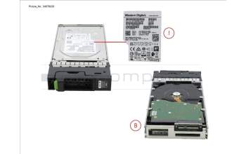 Fujitsu CA08226-E076 DX S3/S4 HD DRIVE 3.5\" 8TB 7.2K