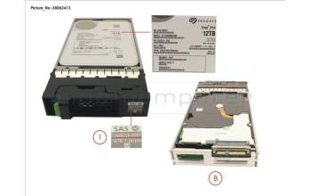 Fujitsu CA08226-E081 DX FIPS NLSAS HD DRIVE 3.5\" 12TB 7.2K