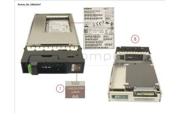 Fujitsu CA08226-E096 DX S5 FIPS SSD SAS 3.5\' 3.84TB 12G