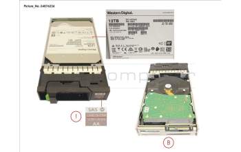 Fujitsu CA08226-E268 DX S3/S4 HD DRIVE 3.5\' 12TB 7. 2K AF