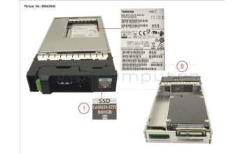 Fujitsu CA08226-E292 DX S5 SSD SAS 3.5\" 800GB 12G