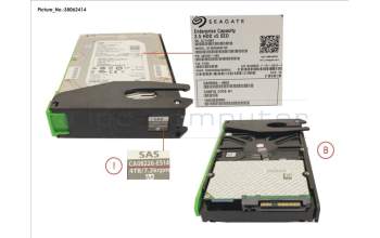 Fujitsu CA08226-E514 DX HDDE FIPS NLSAS HD DRIVE 3.5\" 4TB 7.2