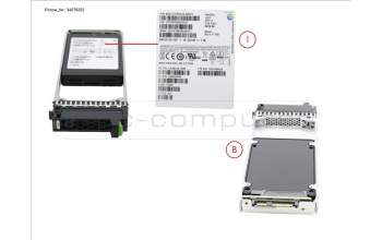 Fujitsu CA08226-E635 DX S3/S4 SSD SAS 2.5\' 1.92TB 12G