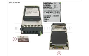 Fujitsu CA08226-E637 DX S3/S4 SSD SAS 2.5\' 7.68TB 12G