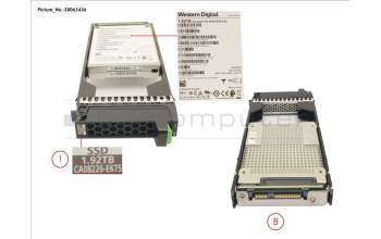 Fujitsu CA08226-E675 DX S3/S4 SED SSD 2.5\" 1.92TB DWPD1 12G