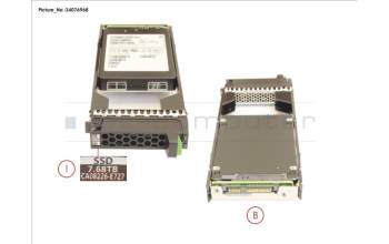 Fujitsu CA08226-E727 DX S3/S4 SSD SAS 2.5\" 7.68TB DWPD1 12G
