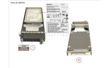Fujitsu CA08226-E981 DX S3/S4 SSD SAS 2.5\" 400GB 12G