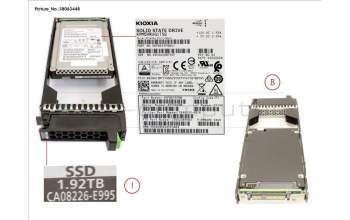 Fujitsu CA08226-E995 DX S3/S4 SED SSD 2.5\" 1.92TB DWPD1 12G
