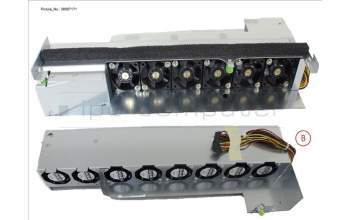 Fujitsu CA08866-D012 FAN UNIT