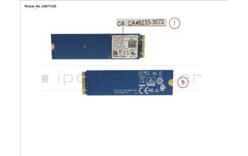 Fujitsu CA46233-3072 SSD PCIE M.2 2280 128GB SN520 (SED)