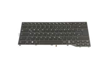CP757738-XX Original Fujitsu Tastatur DE (deutsch) schwarz mit Mouse-Stick