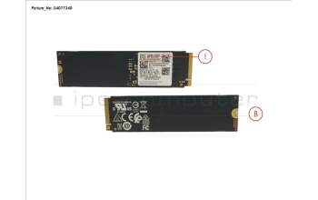 Fujitsu CP780636-XX SSD PCIE M.2 2280 128GB PM991 (SED)