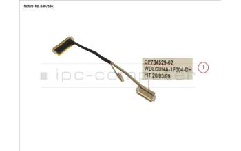 Fujitsu CP784529-XX CABLE, LCD (TOUCH, HELLO CAM)