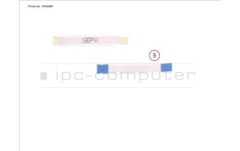 Fujitsu CP788748-XX FPC, TOUCHPANEL