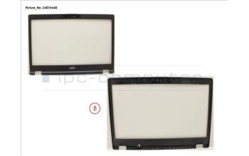 Fujitsu CP793944-XX LCD FRONT COVER (FOR HELLO CAM)