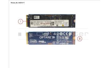 Fujitsu CP797119-XX SSD INTEL OPTANE 32GB/512GB