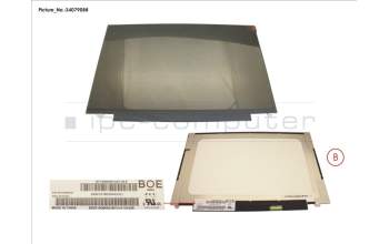 Fujitsu CP809947-XX LCD ASSY 14\" HD W/ PLATE