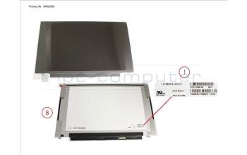 Fujitsu CP829288-XX LCD ASSY 14\" FHD TOUCH W/ PLATE