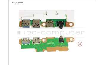 Fujitsu CP829357-XX SUB BOARD, AUDIO/USB/SD CARD