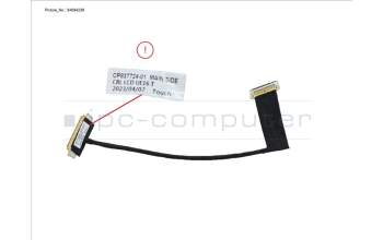 Fujitsu CP837724-XX CABLE, LCD TOUCH