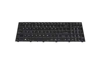 Clevo NH55x Original Tastatur US (englisch) schwarz mit Backlight