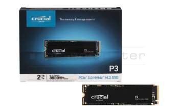 Crucial P3 508-500005a PCIe NVMe SSD Festplatte 2TB (M.2 22 x 80 mm)