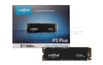 Crucial P3 Plus CT2000P3SSD8 PCIe NVMe SSD Festplatte 2TB (M.2 22 x 80 mm)