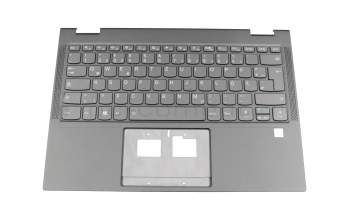 DC330026L00 Original Lenovo Tastatur DE (deutsch) grau mit Backlight