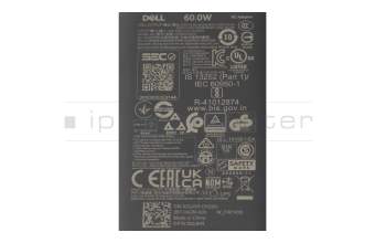 Dell 14 Premium DA14250 Original USB-C Netzteil 60,0 Watt
