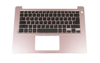 Dell Inspiron 13 (5370) Original Tastatur inkl. Topcase DE (deutsch) schwarz/pink