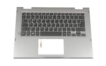 Dell Inspiron 13 2in1 (5378) Original Tastatur inkl. Topcase DE (deutsch) schwarz/silber mit Backlight