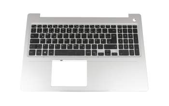 Dell Inspiron 15 (5575) Original Tastatur inkl. Topcase DE (deutsch) schwarz/silber